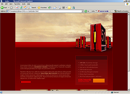 Website Template #22465
