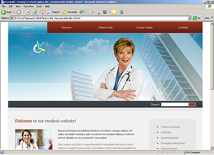 Website Template #22483