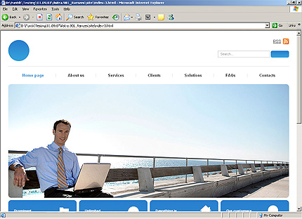 Website Template #22484
