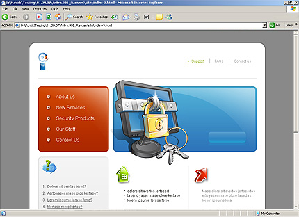 Website Template #22487