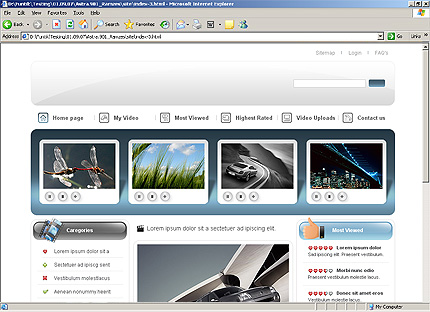 Website Template #22530