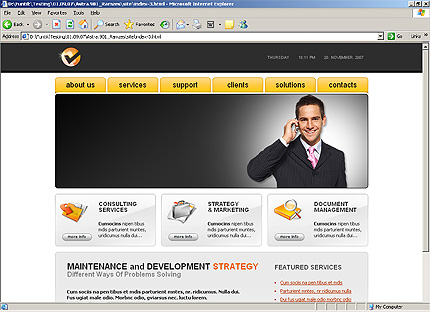 Website Template #22610