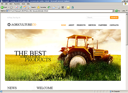 Website Template #22648