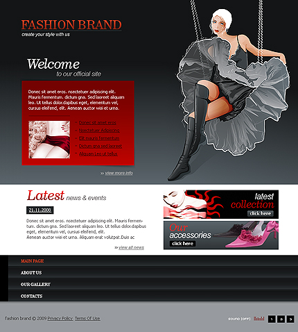 Website Template #22706