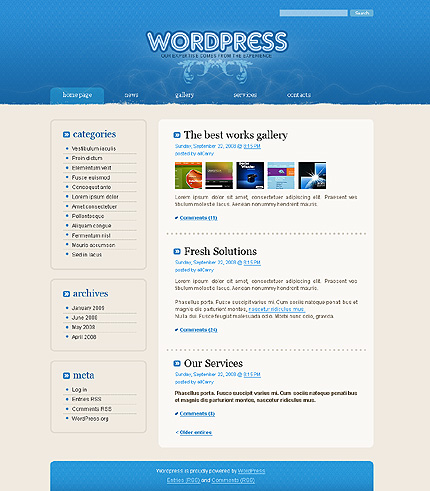 Website Template #22740
