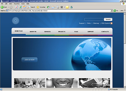 Website Template #22749
