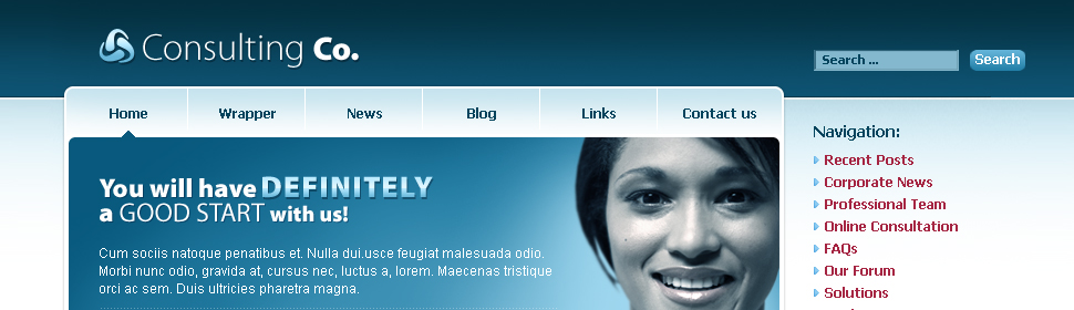 Website Template #22796