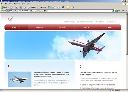 Website Template #22842