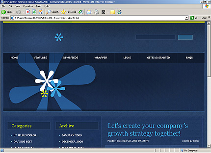 Website Template #22889