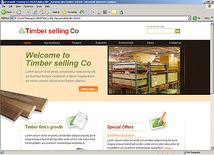Website Template #22936