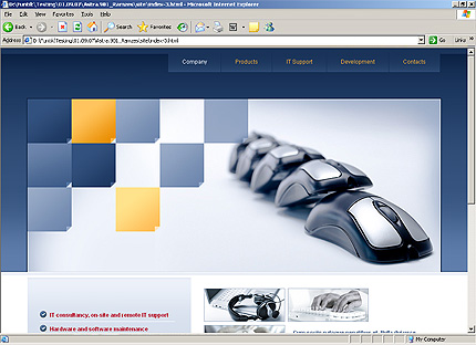 Website Template #22966