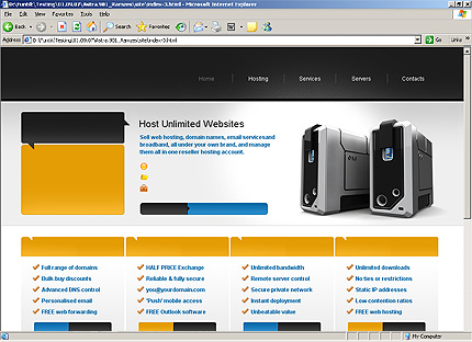 Website Template #22985