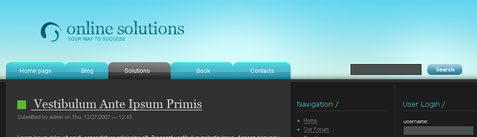 Website Template #22986