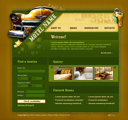 Website Template #22991