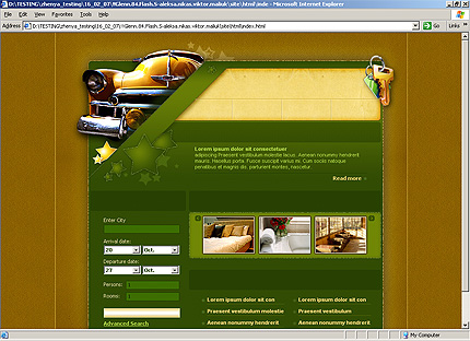 Website Template #22991