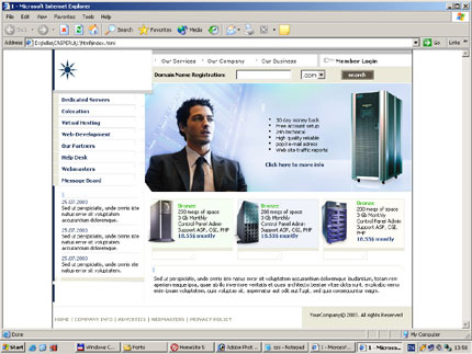 Website Template #2300