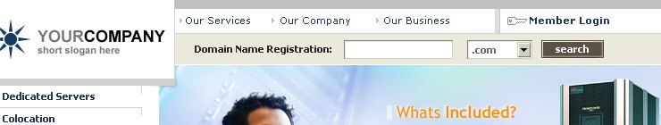 Website Template #2300