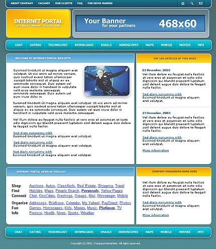 Website Template #2301