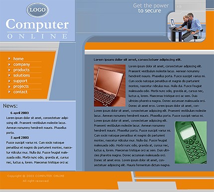 Website Template #2338