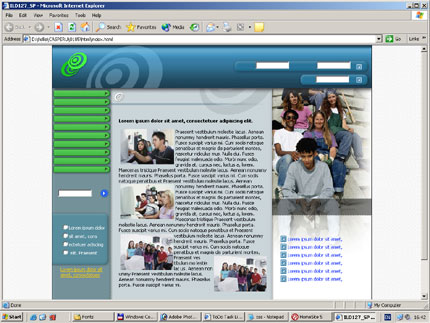 community&nbsp;website template