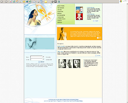 Website Template #2379