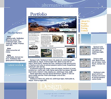 Website Template #2385
