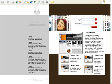 Website Template #2386