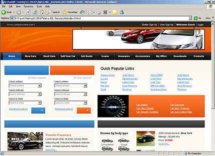 Website Template #23000