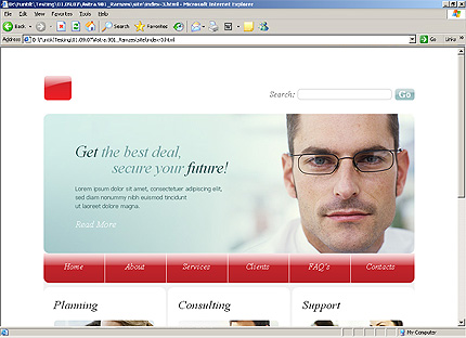 Website Template #23075