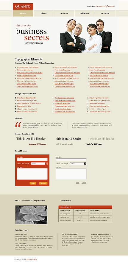 Website Template #23083