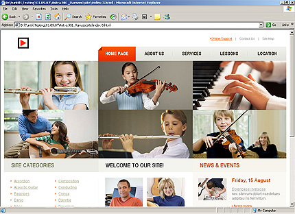 Website Template #23093