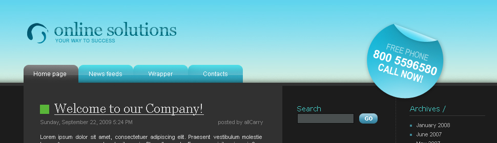 Website Template #23138