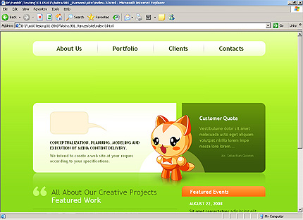 Website Template #23146