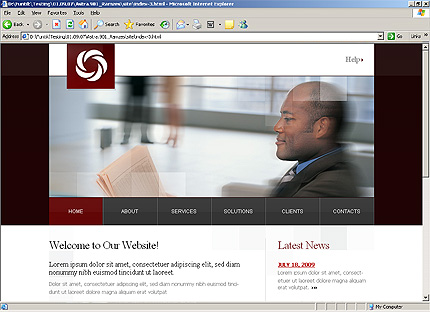 Website Template #23152