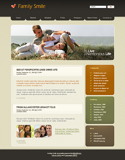 Website Template #23256