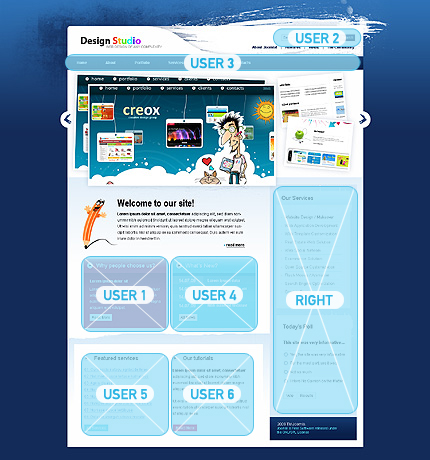 Website Template #23258