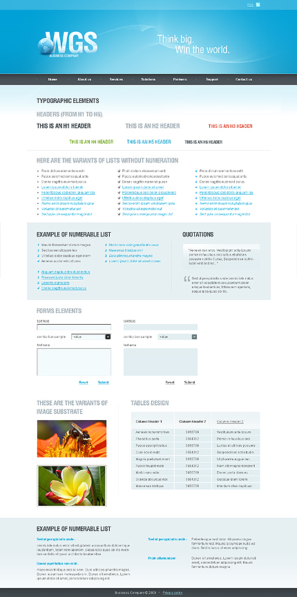 Website Template #23265