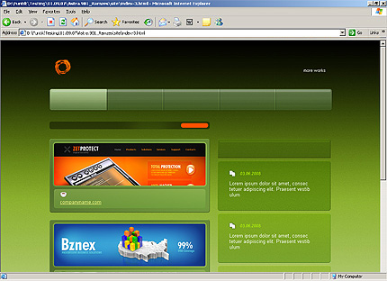 Website Template #23296
