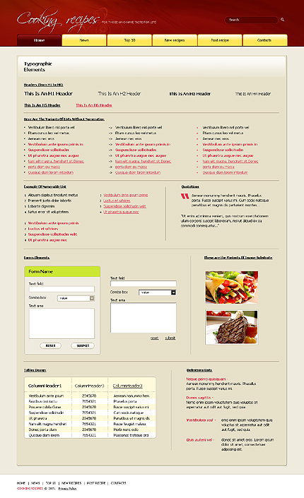 Website Template #23305