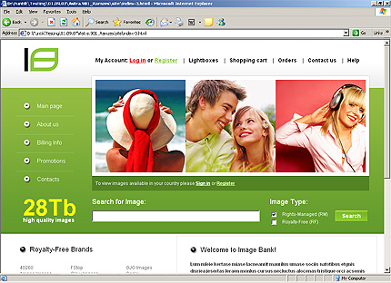 Website Template #23315