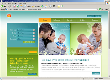 Website Template #23351