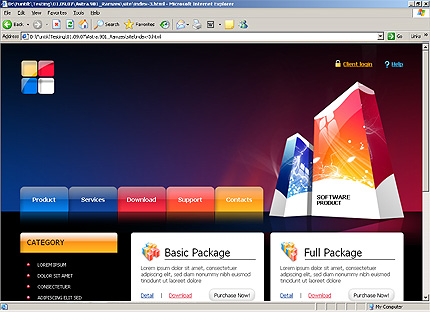 Website Template #23376