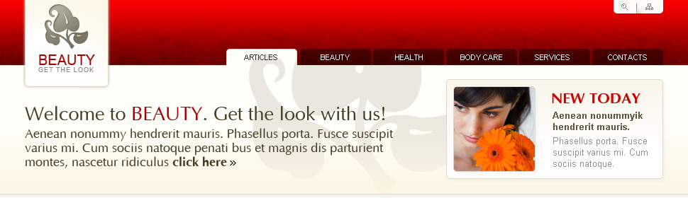 Website Template #23387