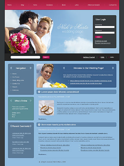 Website Template #23414