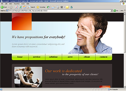 Website Template #23420