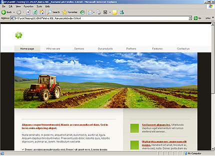 Website Template #23432