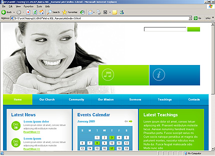 Website Template #23441
