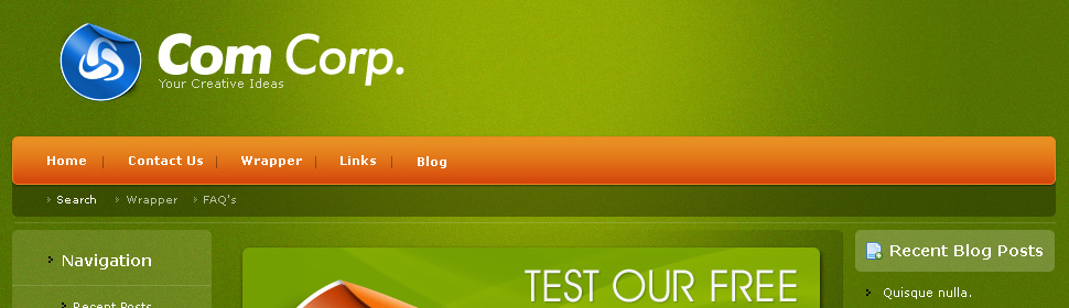 Website Template #23444