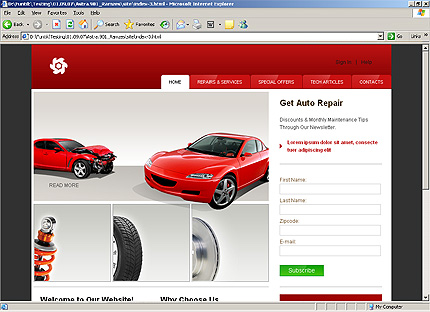 Website Template #23451