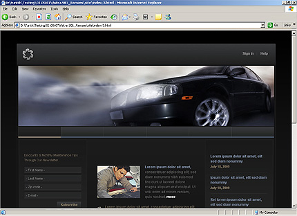 Website Template #23452